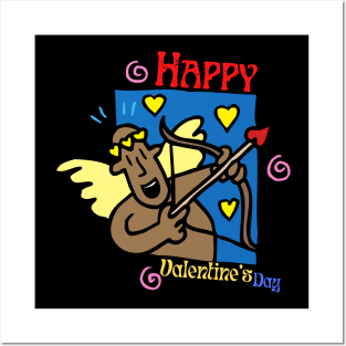 valentines day cupid funny gifts Posters and Art